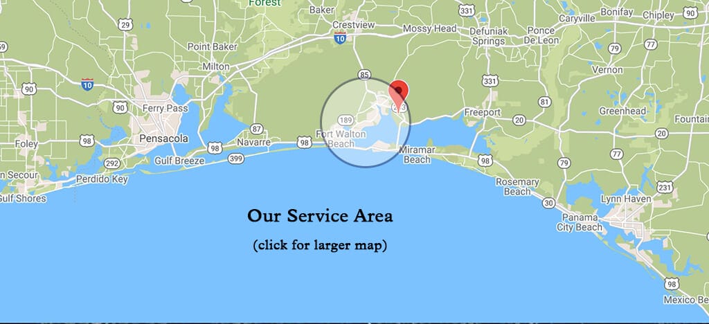 Service Area for Bluewater Association Management